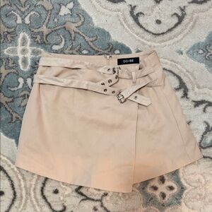 DO+BE Beige Wrap Skirt